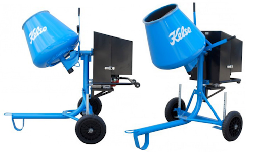 Kelso 3.5 Cu.Ft Heavy Trade Petrol Mixer