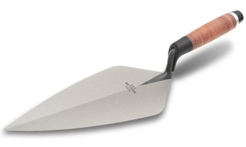 Marshalltown 305mm Brick Trowel – London Pattern – Leather Handle
