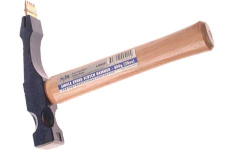 Ox 38mm Single End Scutch Hammer